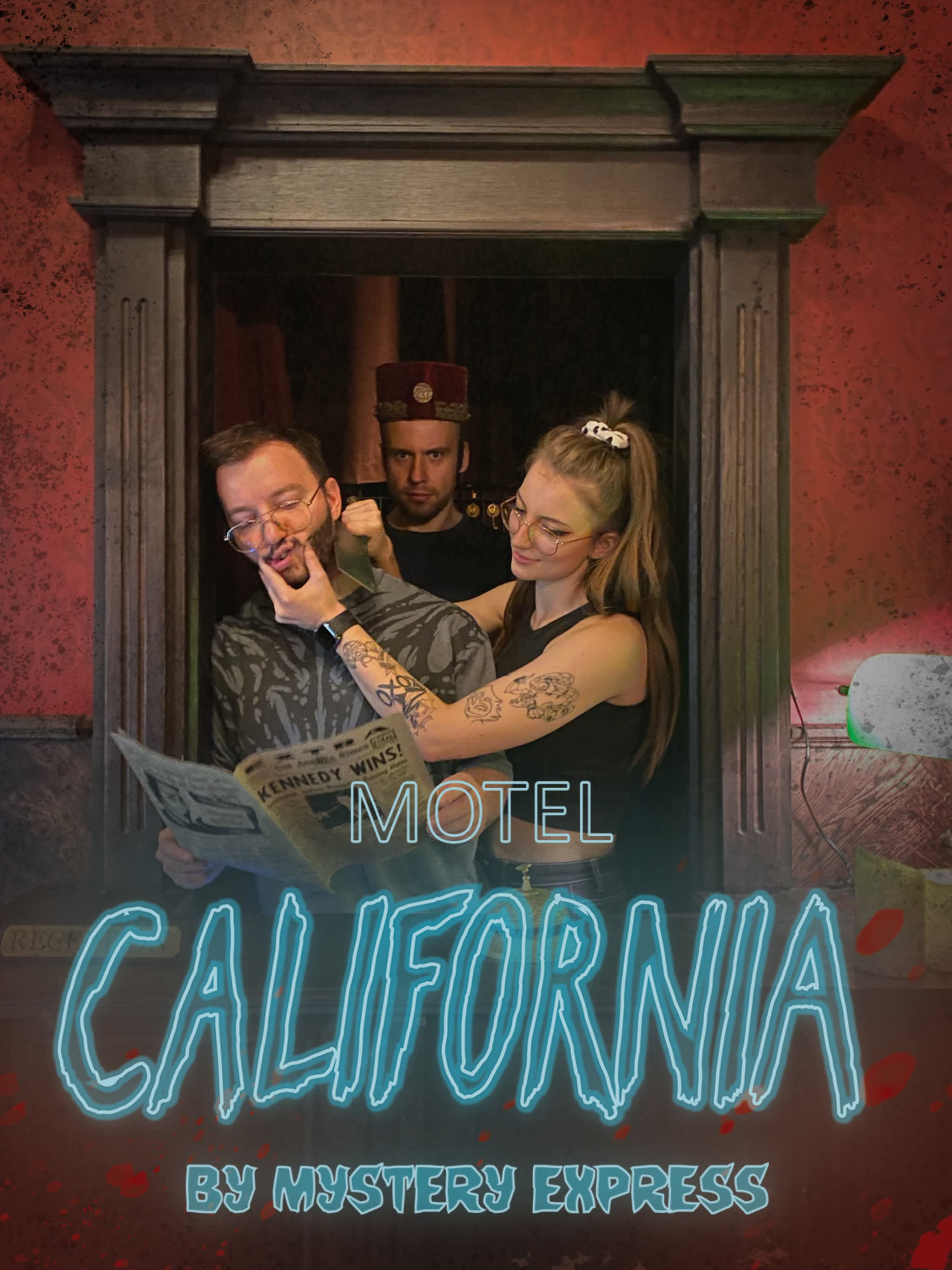 Motel California – neonowy korytarz
